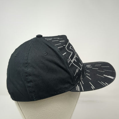 Star Wars 5 Panel Black One Size Hat Hyperspace Starfield Snapback Cotton