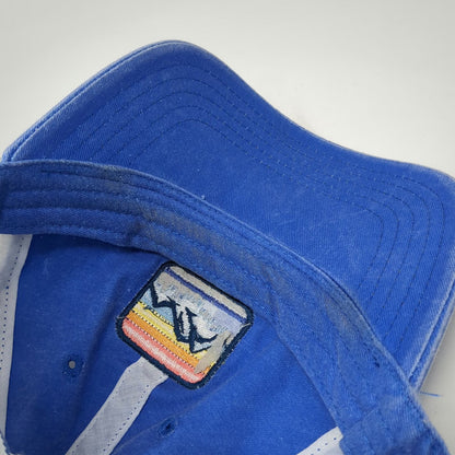 Home Free Baseball Cap Blue One Size Mesh Mountain Patch New Hampshire Hat