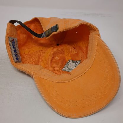 Adams Baseball Cap Orange One Size New Hampshire Tree Farm Embroidered hat