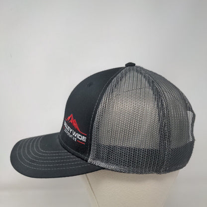 Valley Wide Cooperative Snapback Trucker Hat Black OSFM Mesh Back Otto