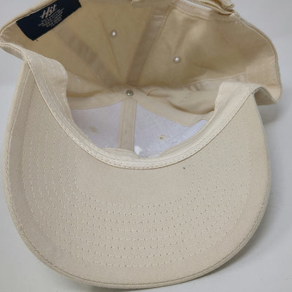 Hit Baseball Cap Beige One Size Strapback Time To Ungrind Embroidered Hat