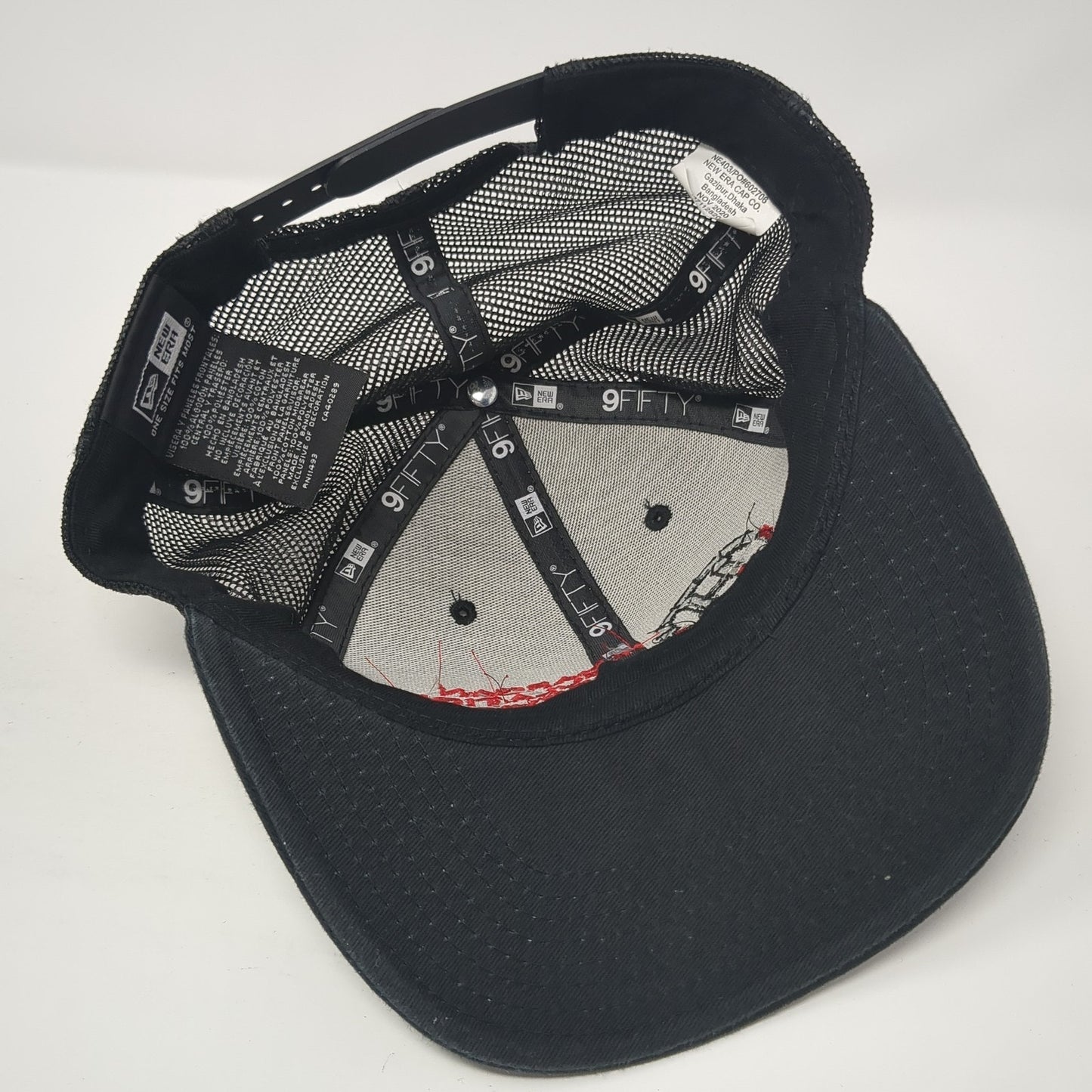 Hargan Insulation Service Trucker Hat Black OS Adjustable Mesh Back New Era