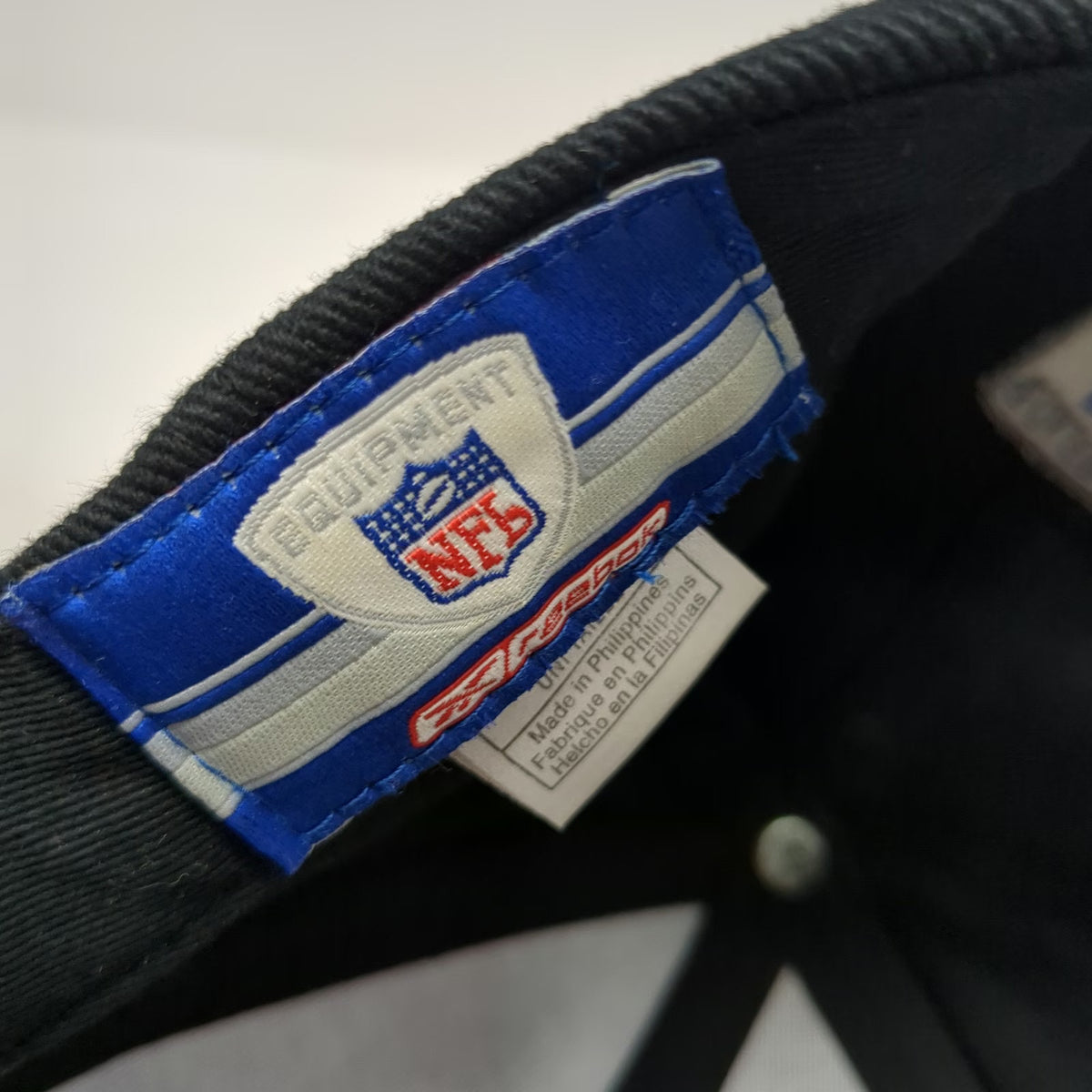 New England Patriots NFL Reebok Black One Size 2003 AFC Conference Champions Hat