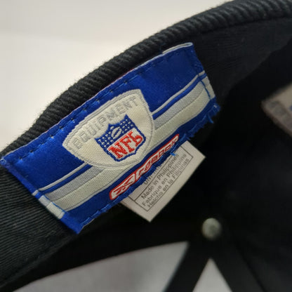 New England Patriots NFL Reebok Black One Size 2003 AFC Conference Champions Hat