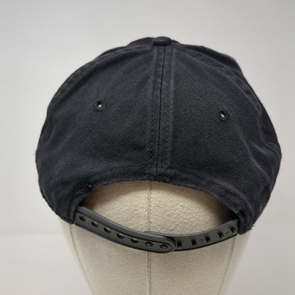 YMCMB Snapback Hat Black OSFA Adjustable Embroidered Solid 6 Panel