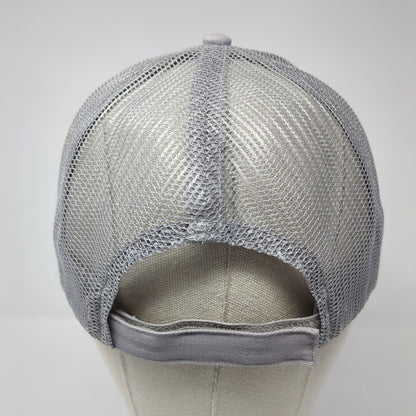 Conmas Construction Supply Strapback Trucker Hat Black One Size Mesh Back