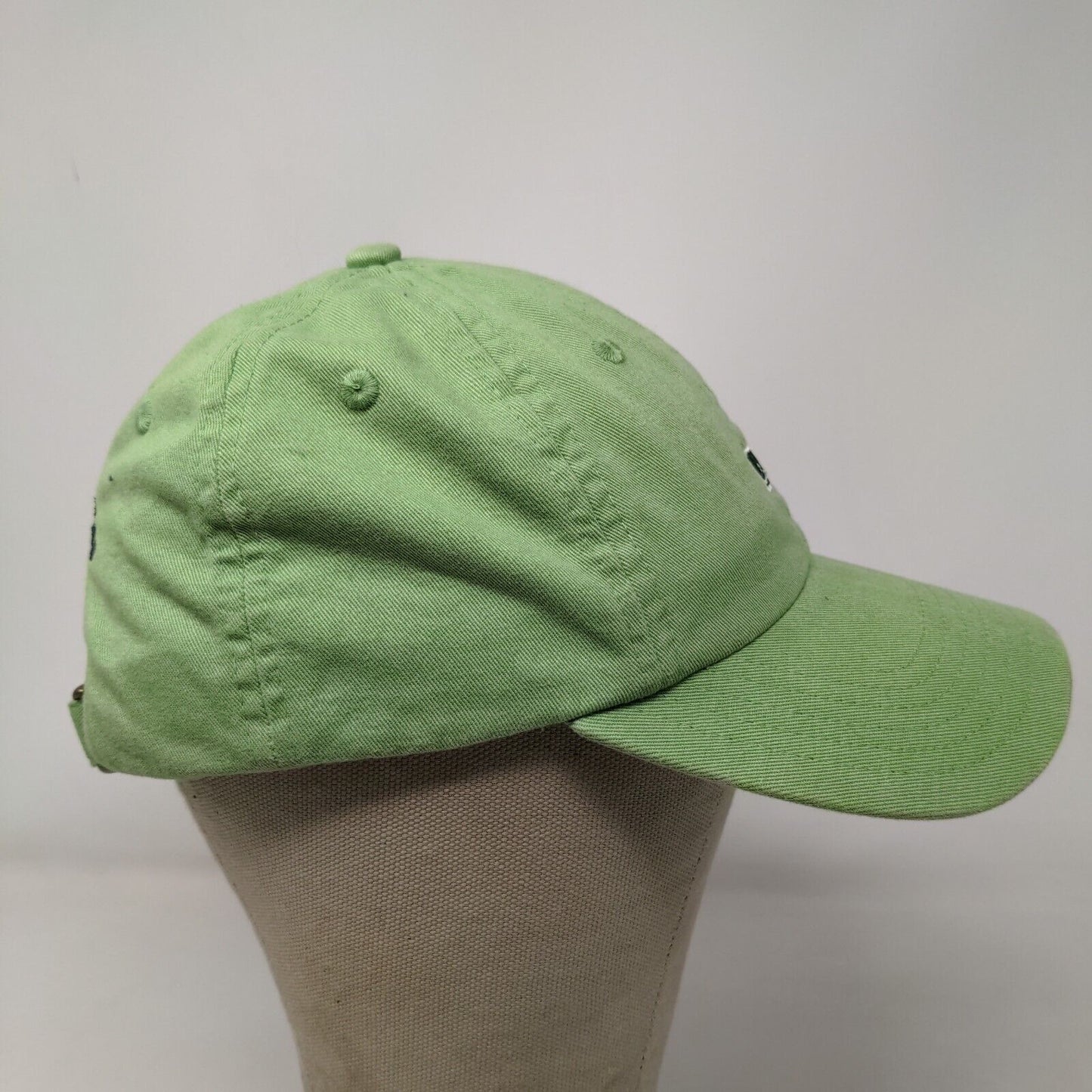 Vineyard Vines Men's Slideback Hat Green Embroidered Whale Logo