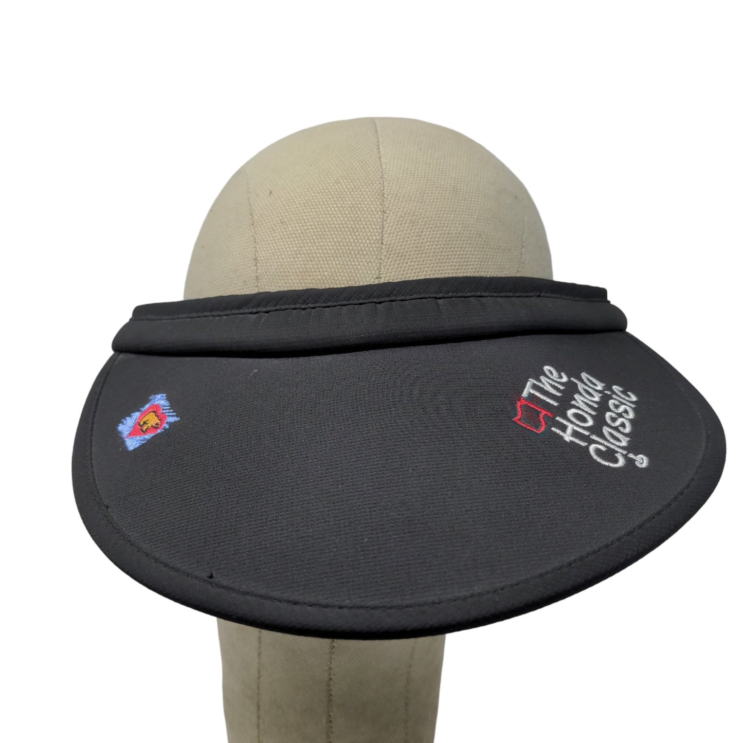 Ahead Lites Women's Stretchy Golf Sun Visor Jack Nicklaus Honda Classic Black