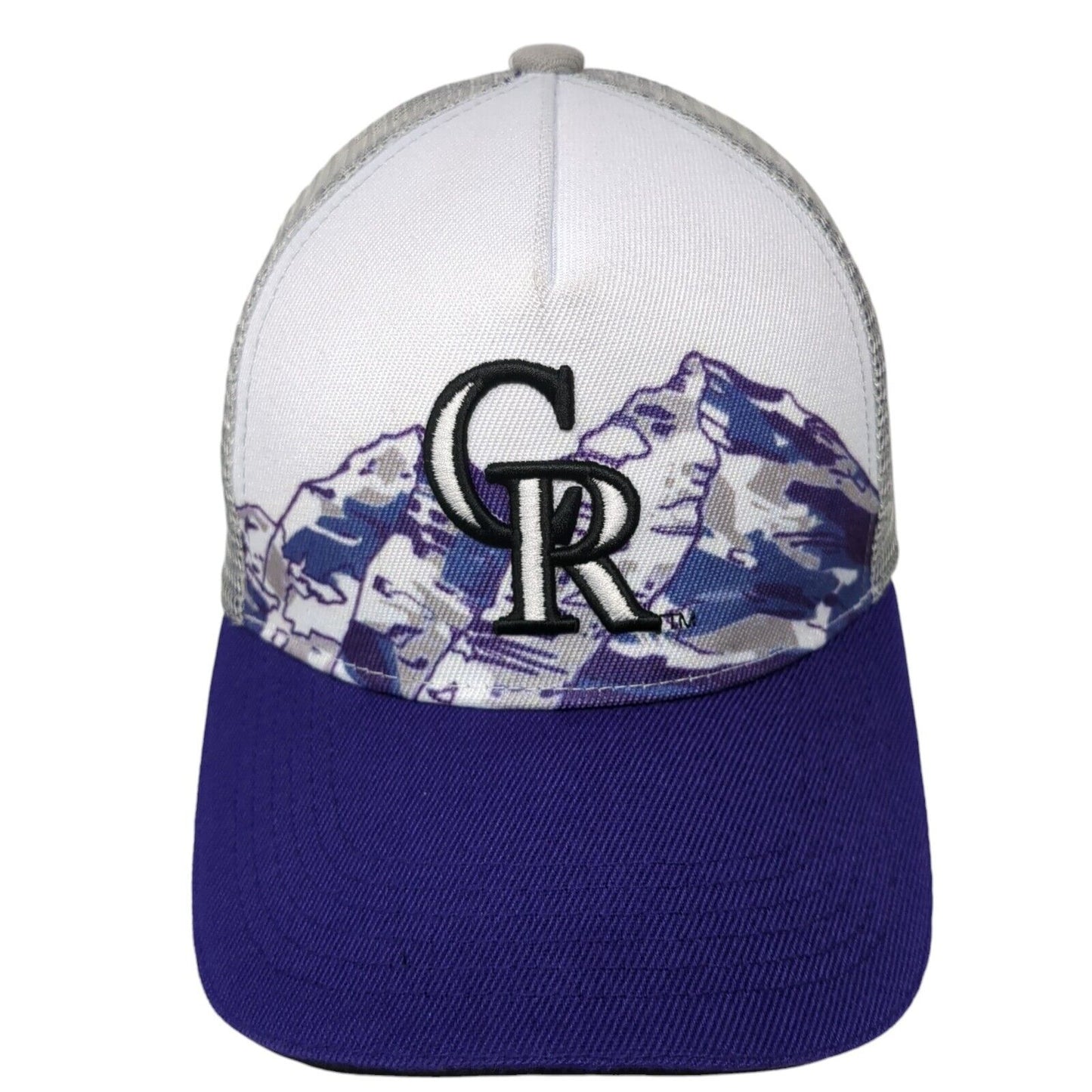 CR UCHealth Snapback Trucker Hat Multi One Size Mesh Back Adjustable