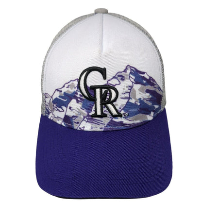 CR UCHealth Snapback Trucker Hat Multi One Size Mesh Back Adjustable