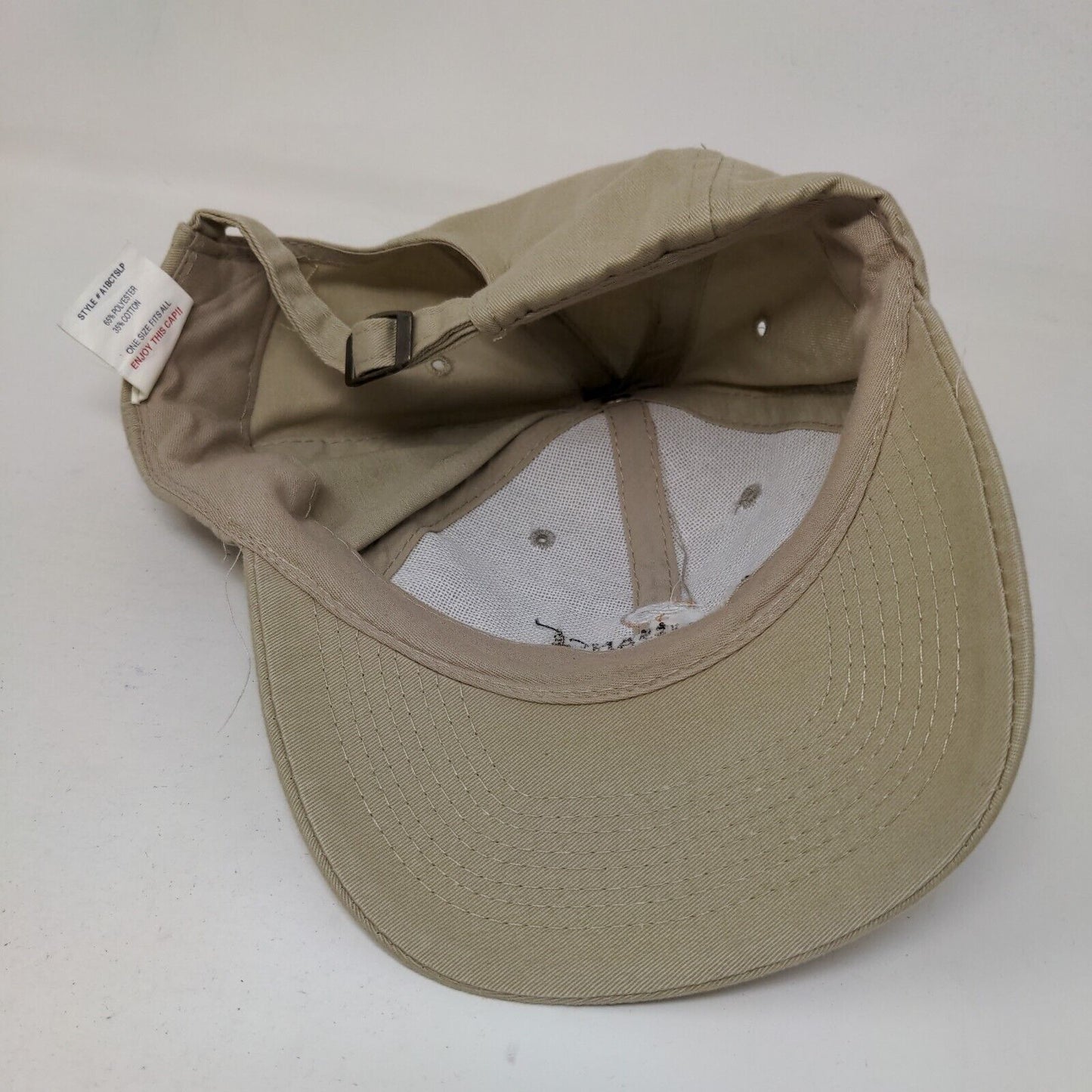 Renaissance Orlando Hotel Airport Slideback Hat Tan OSFA Embroidered Otto Cap