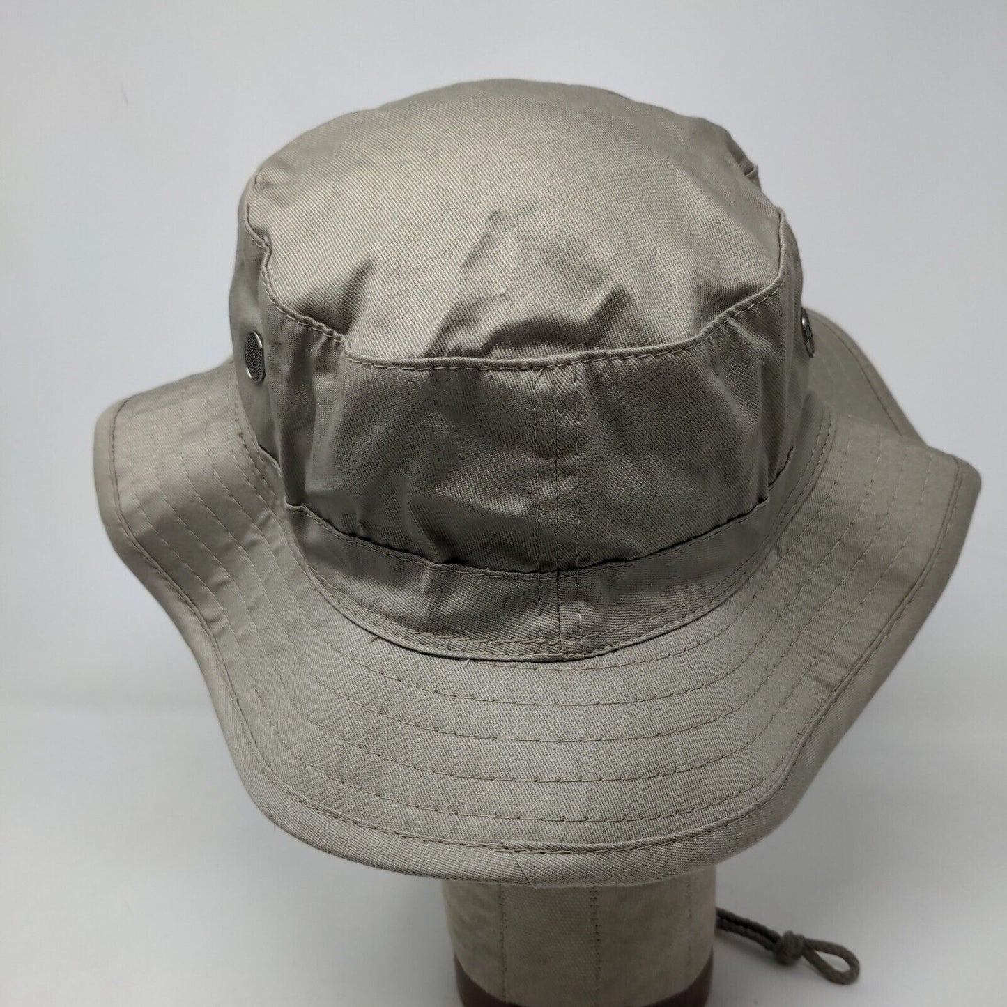 OC Sports Men's Boonie Hat Wide Brim Tan Size OSFM Embroidered Agrisolutions