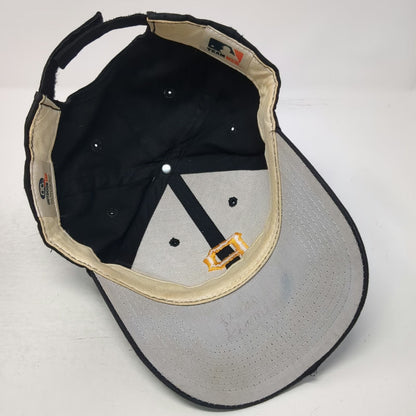 Pittsburgh Pirates MLB Outdoor Baseball Cap Black One Size Strapback Logo Hat