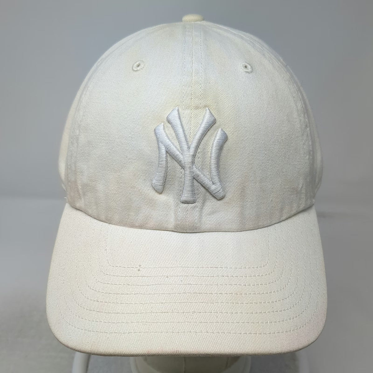 New York Yankees MLB '47 White One Size Baseball Cap Strapback Embroidered Hat
