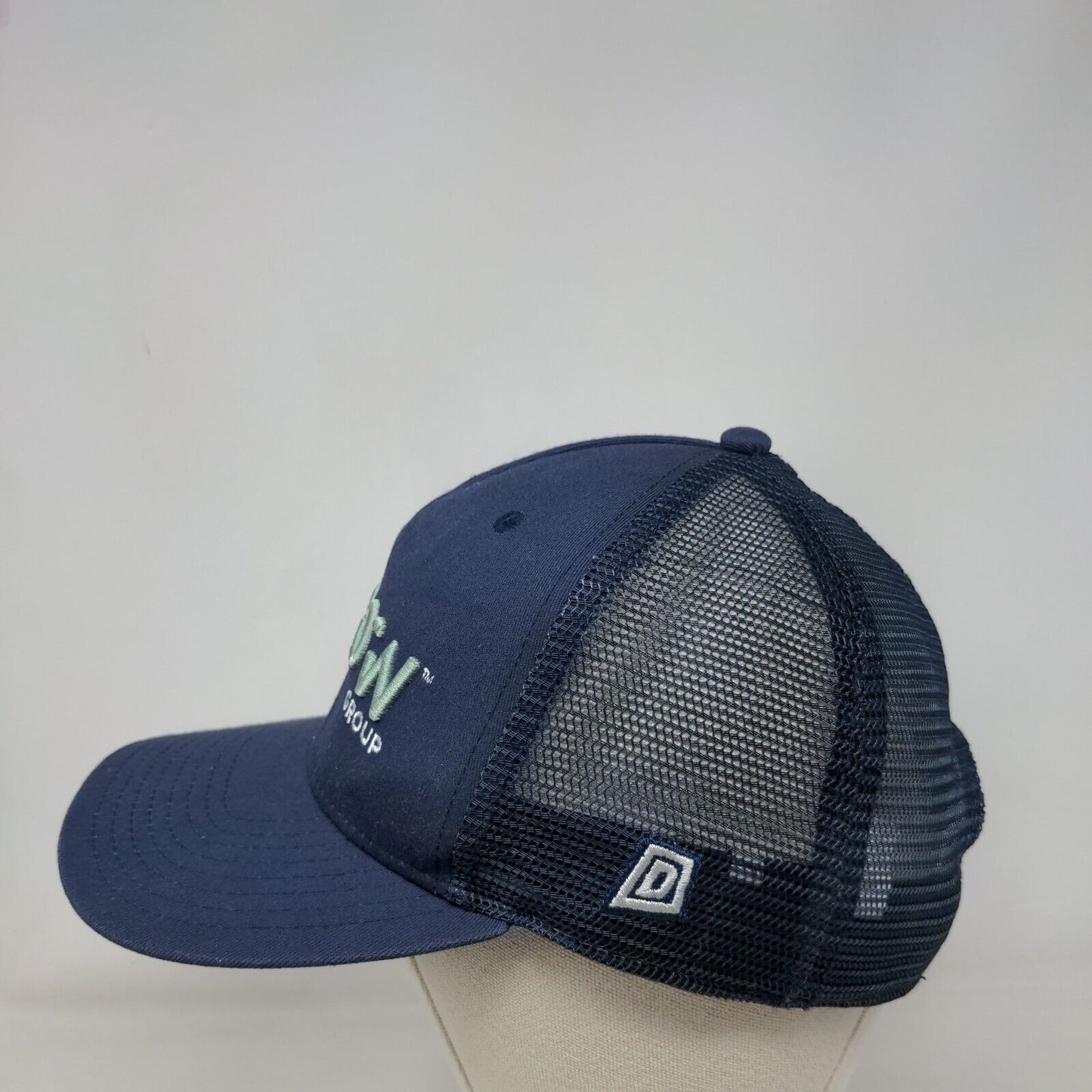 The Tebow Group Snapback Trucker Hat Blue One Size Mesh Back 6 Panel Dome Hats