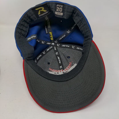 East Coast Elite Fitted Hat Multicolor L/XL Embroidered Flexfit Pulse Richardson