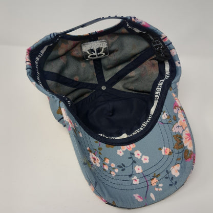 Italia by Robin Ruth Snapback Hat Multicolor OS Adjustable Embroidered Floral