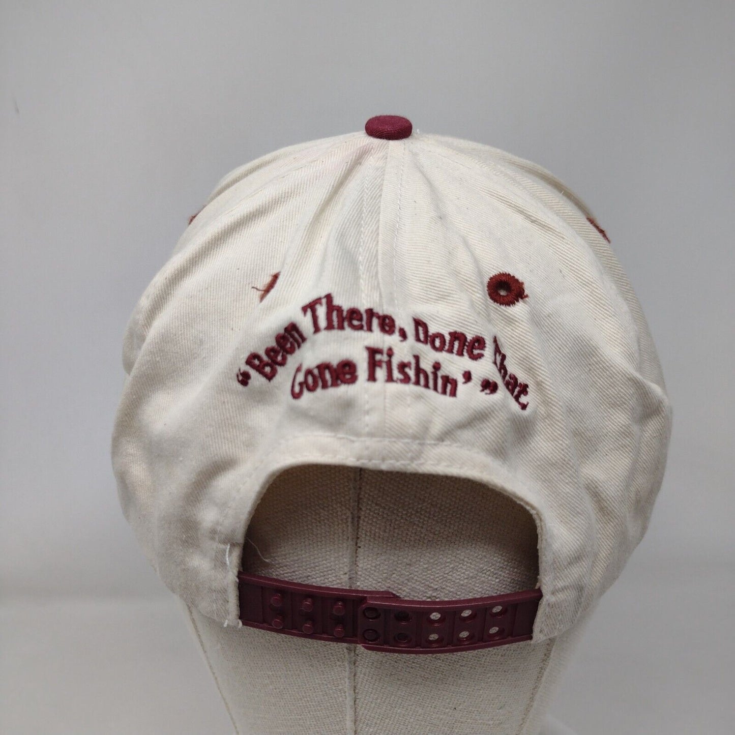 Genuine Antique Fisherman Snapback Hat Multi OSFA Embroidered 6 Panel
