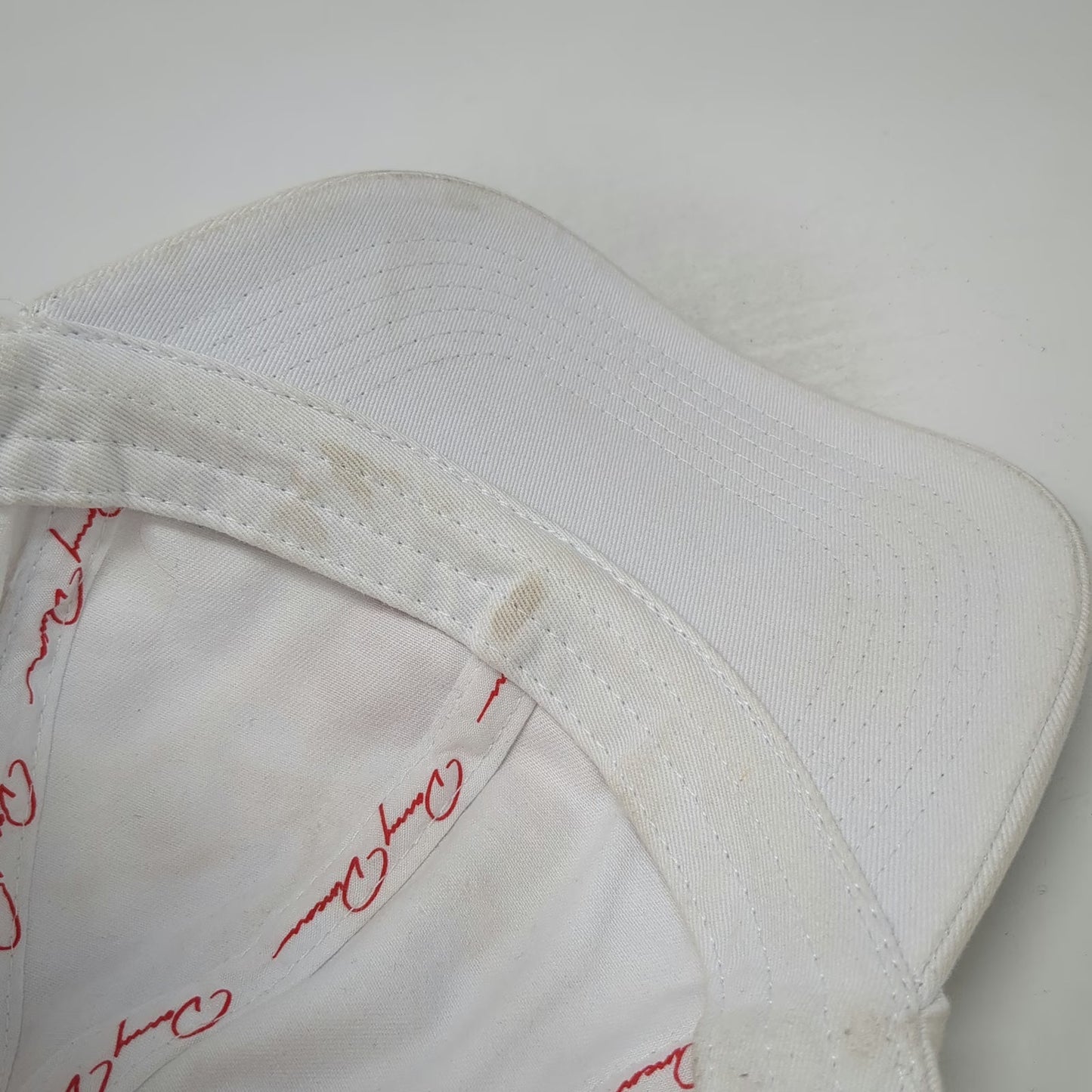 Danny Duncan Practice Safe Sex Baseball Cap White One Size Cotton Slideback Hat