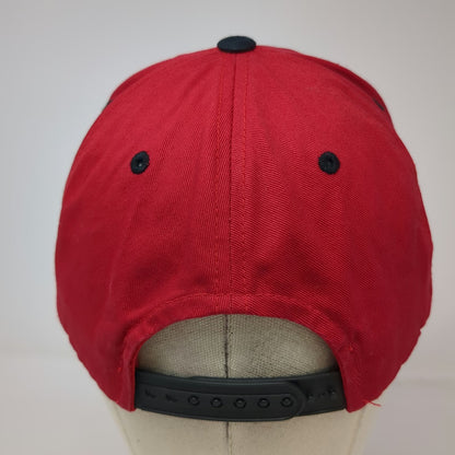 Top of the World Georgia Bulldogs NCAA Snapback Red One Size Green Underbrim Hat