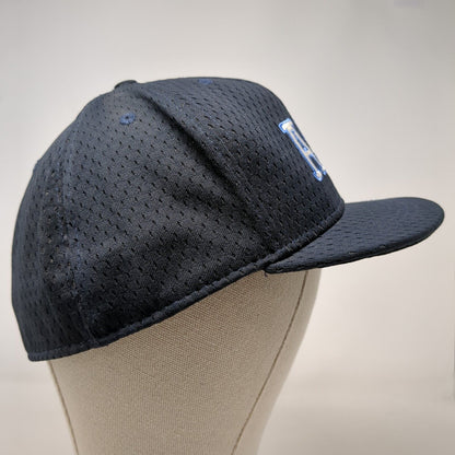 ASA Amateur Softball Association Fitted Hat Blue 7 1/2 USA Flag Mesh