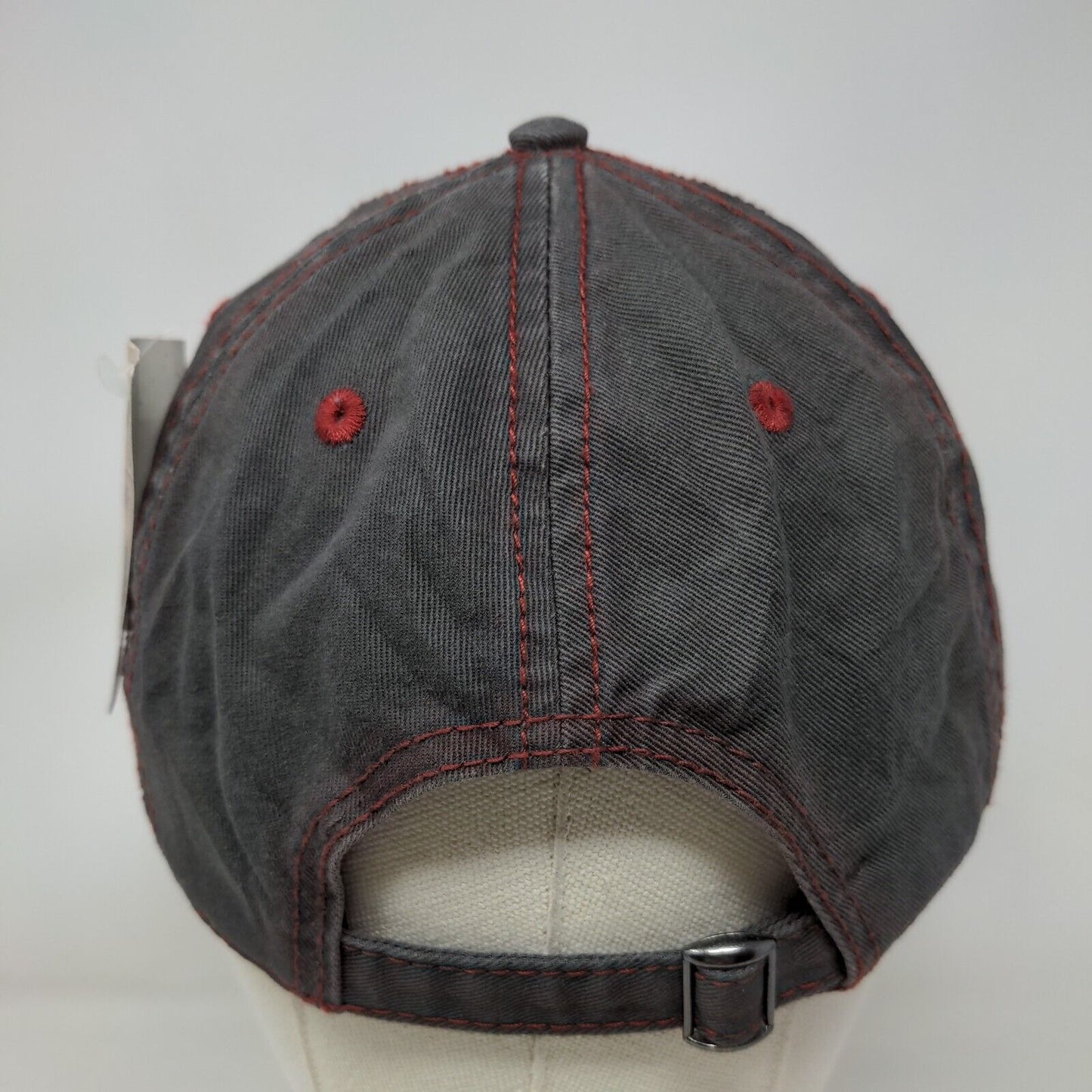 Prairie Mountain Slideback Hat Gray Small Embroidered Juneau Alaska Logo W/Tags