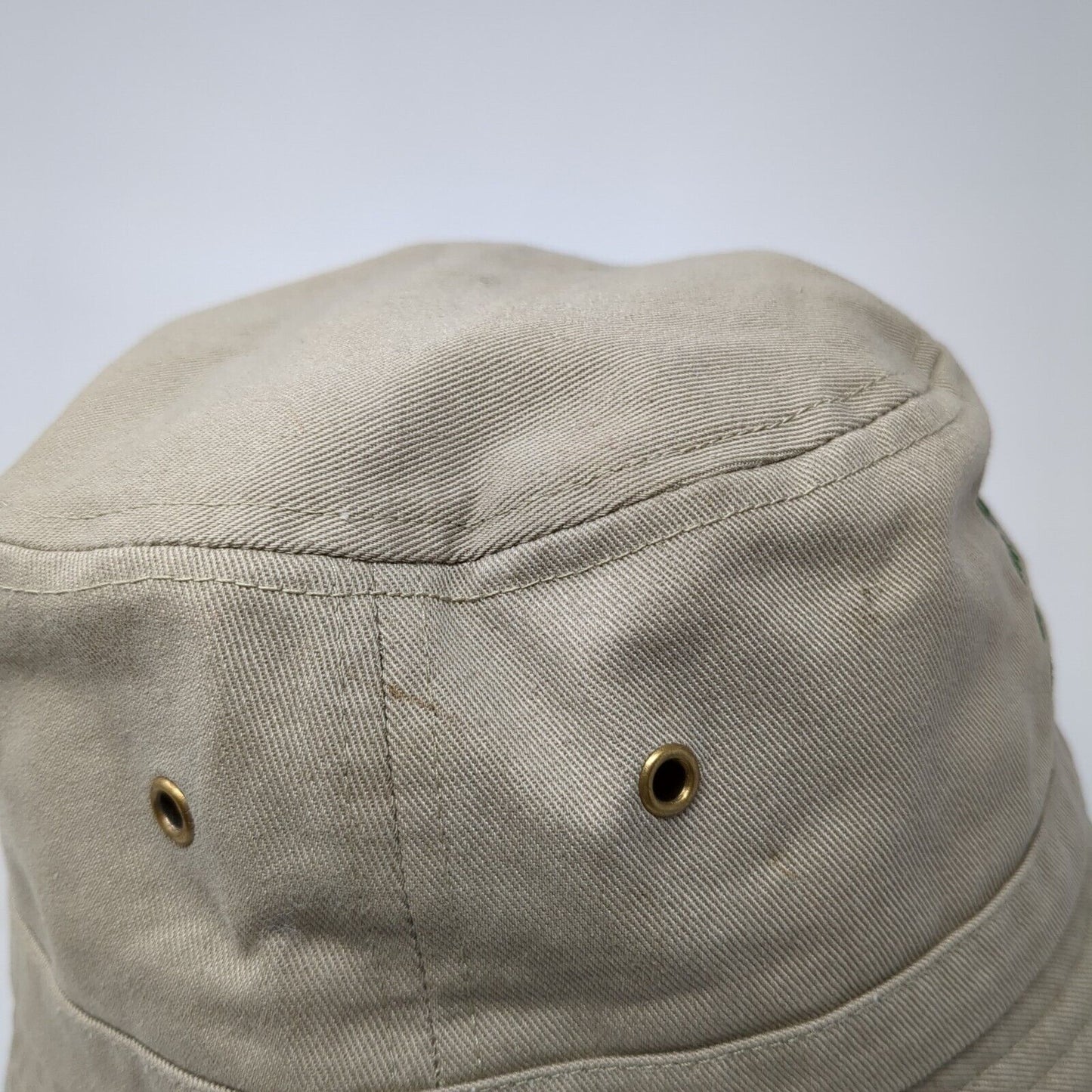 Missouri Botanical Garden Bucket Hat Tan One Size Embroidered Hit Wear