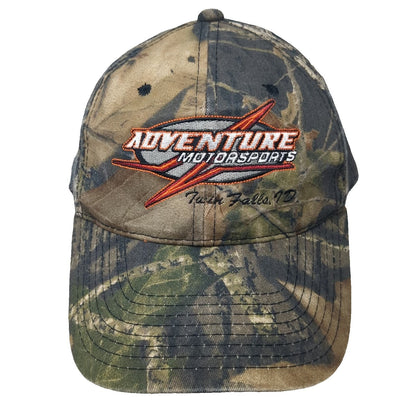 Port Authority Baseball Cap Green Camo One Size Adventure Motorsports Hat Idaho