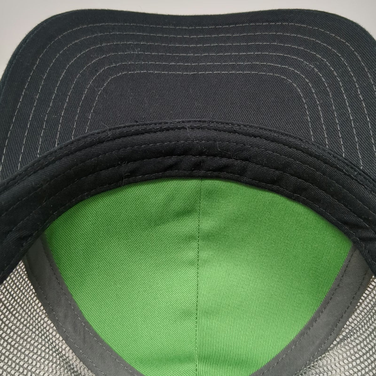John Deere Trucker Hat Black One Size Snapback Campbell Tractor Co Mesh Back