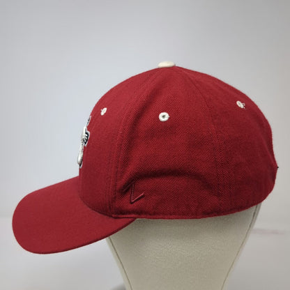 Washington State Cougars NCAA Zephyr Cap Red White Black 7 3/8 Fitted WSC Wazzu