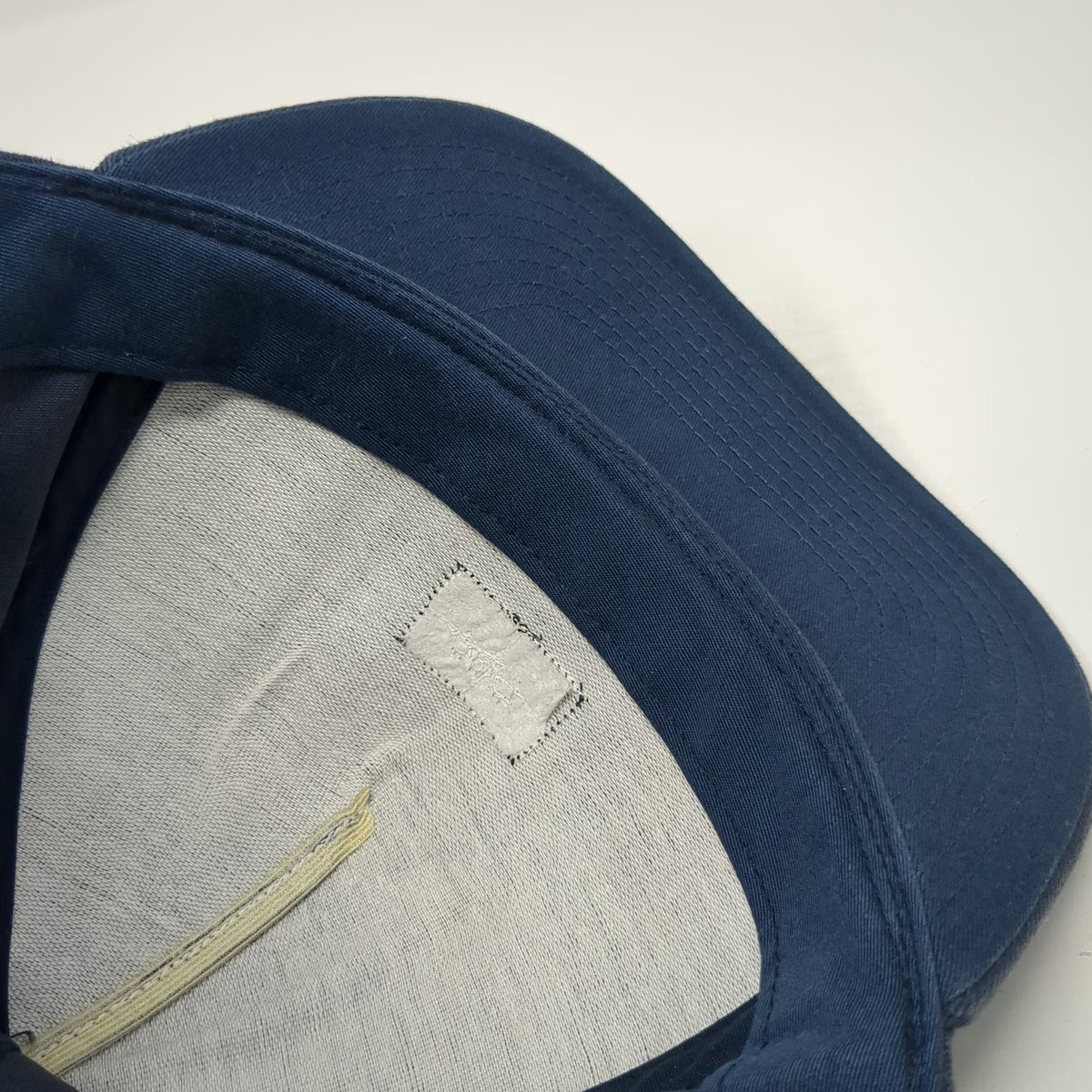 Obey 5 Panel Blue One Size Snapback Hat Flat Brim Worldwide Patch Logo Woven