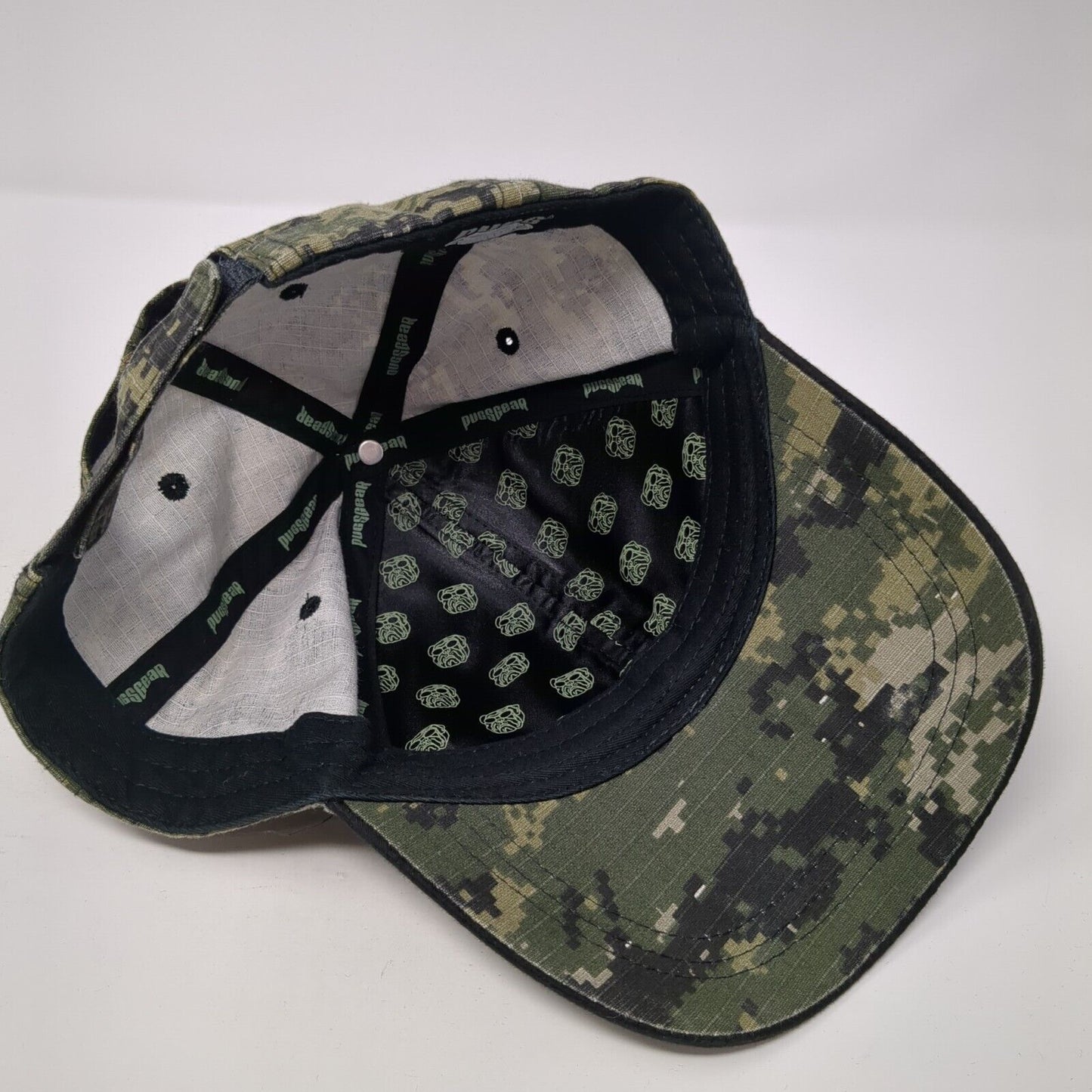 Pugs Strapback Hat Digital Camo One Size Adjustable Blank 6 Panel