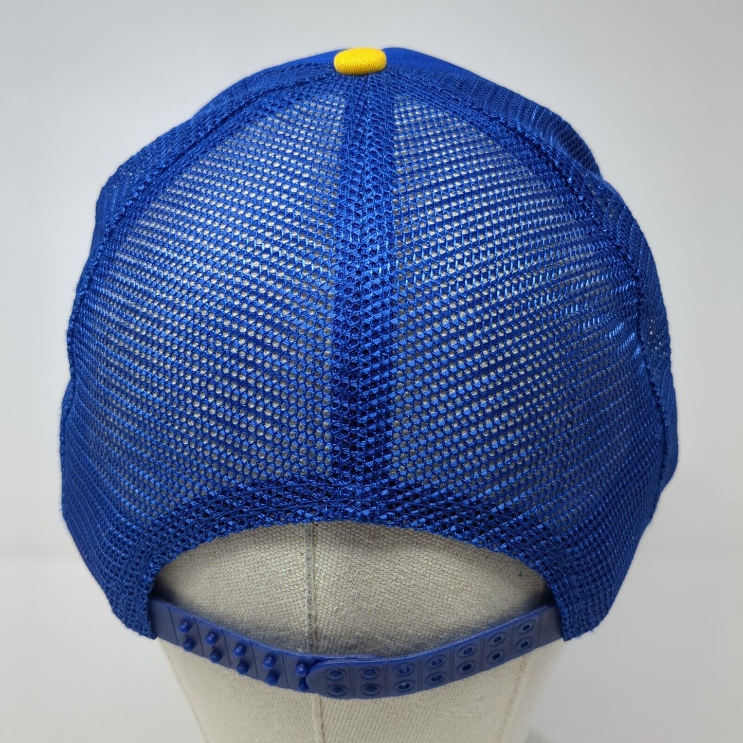 Mel Tillis Branson MO Snapback Rope Trucker Hat Blue One Size Mesh Back