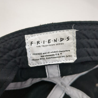 Friends Slideback Hat Black One Size Adjustable Embroidered TV Series