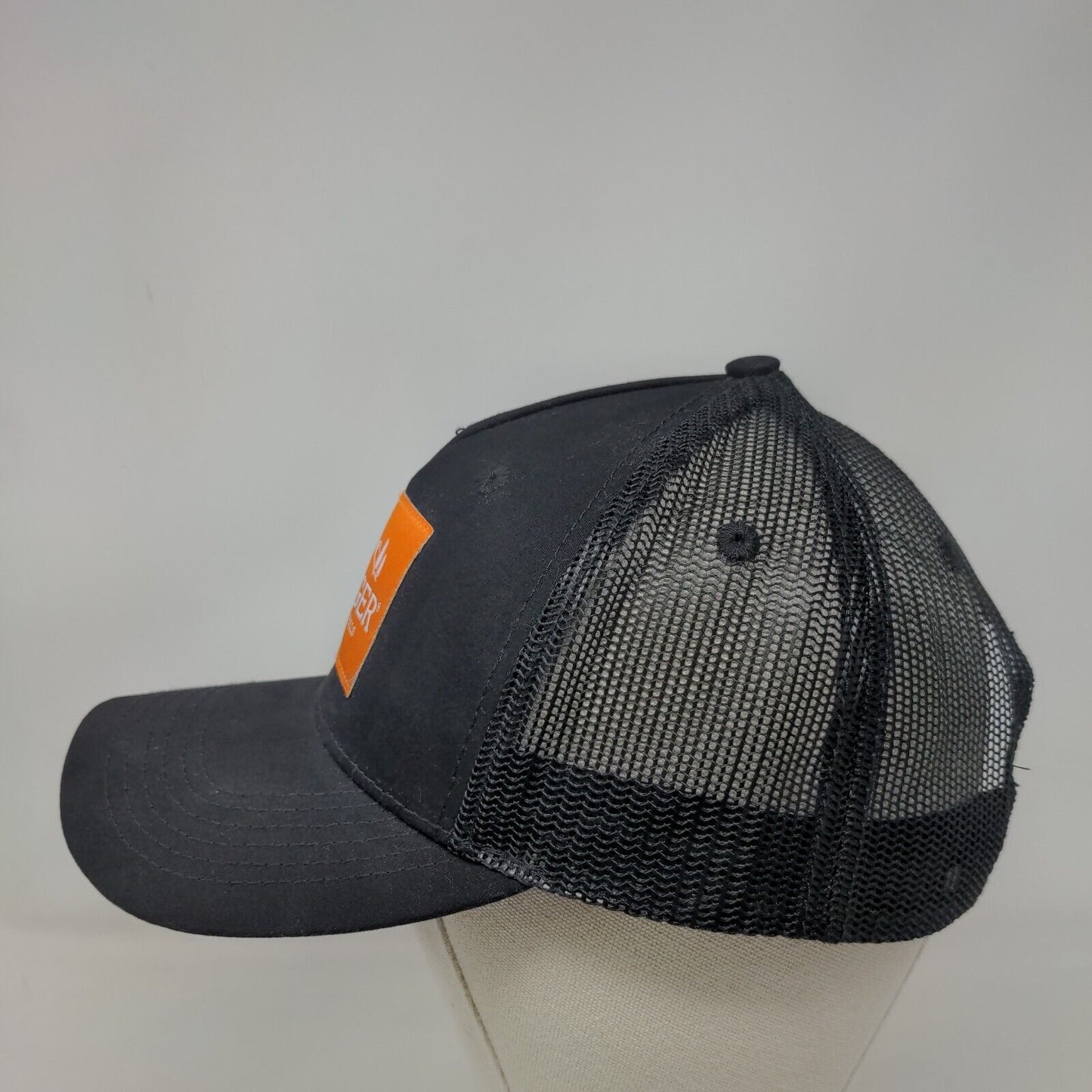 Traeger Wood Fired Grills Snapback Mesh Back Trucker Hat Black One Size