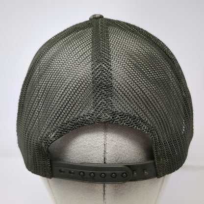 Otto Trucker Hat Green One Size Camo Cosmic Summit Mesh Snapback Baseball Cap