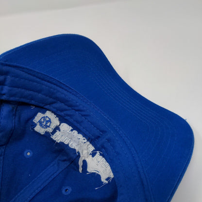 Blue Cross of Idaho Slideback Hat Blue OSFA Adjustable Embroidered Sportsman