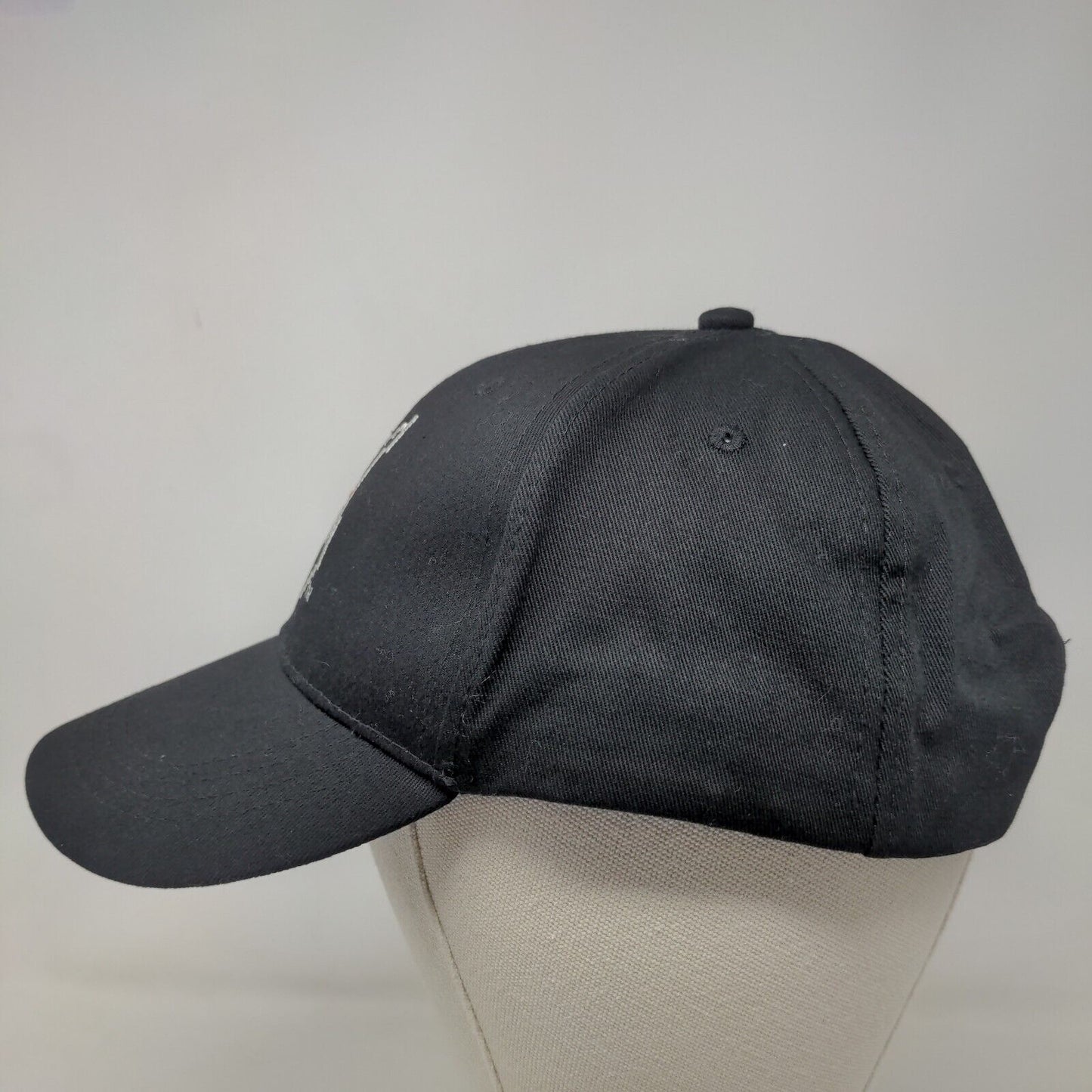Minor League Indianapolis Indians Men's Strapback Hat Black Embroidered Logo