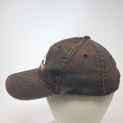 Image Solutions Albertsons Black Baseball Cap Hat OSFM Embroidered Cotton Strap