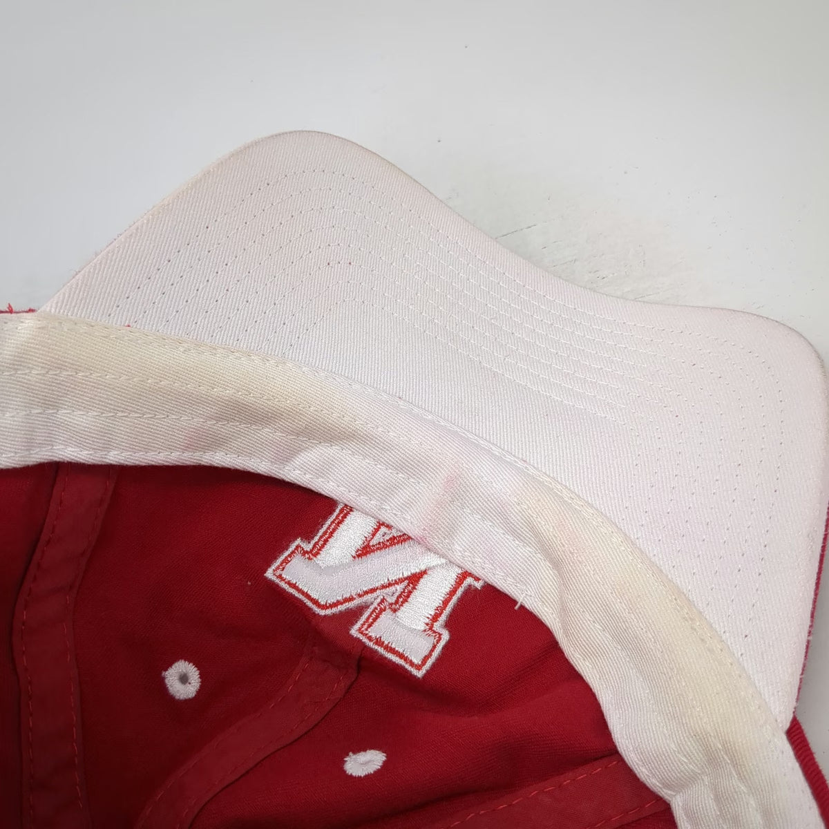 Nebraska Cornhuskers NCAA Top of the World Red One Size Slideback Cotton Hat