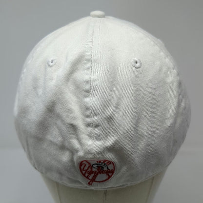 New York Yankees MLB New Era Baseball Cap White L 49FORTY Gray Under Brim Hat