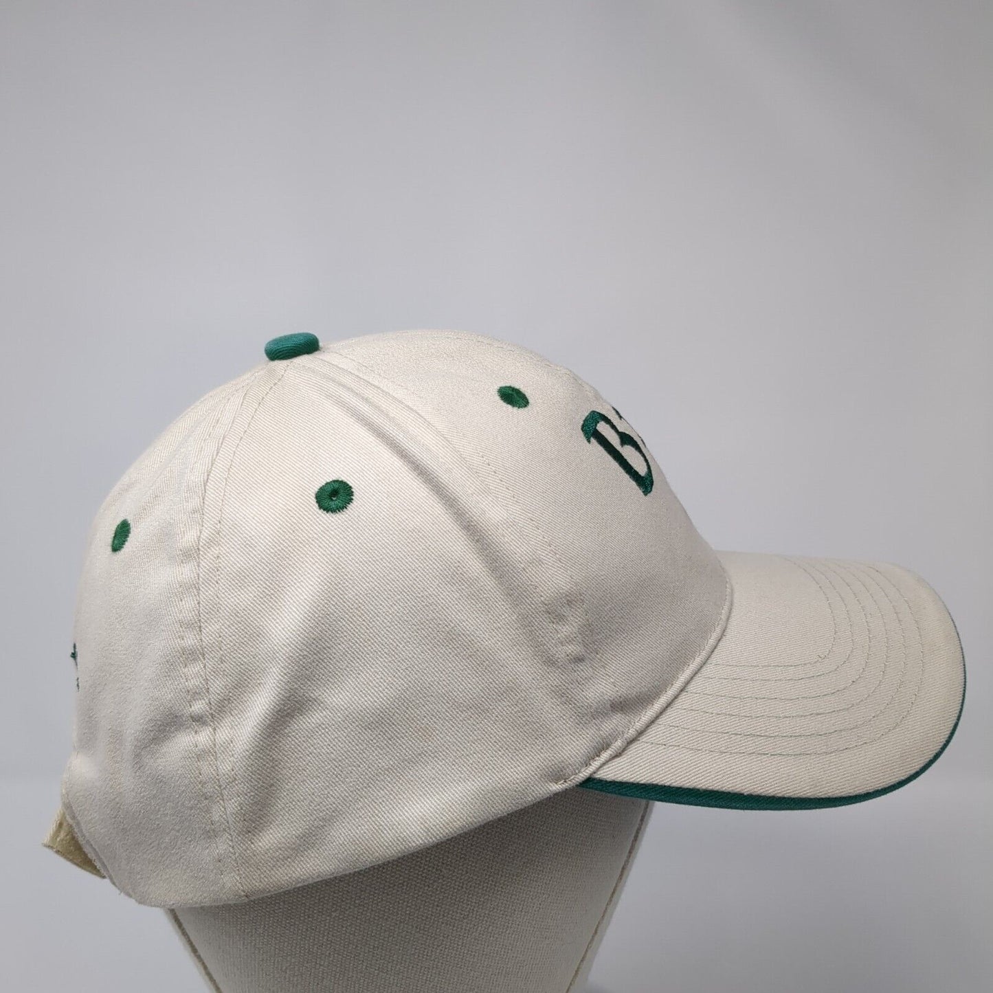 BFC Grow With Us Strapback Hat Tan One Size Hammette Sharp 6 Panel