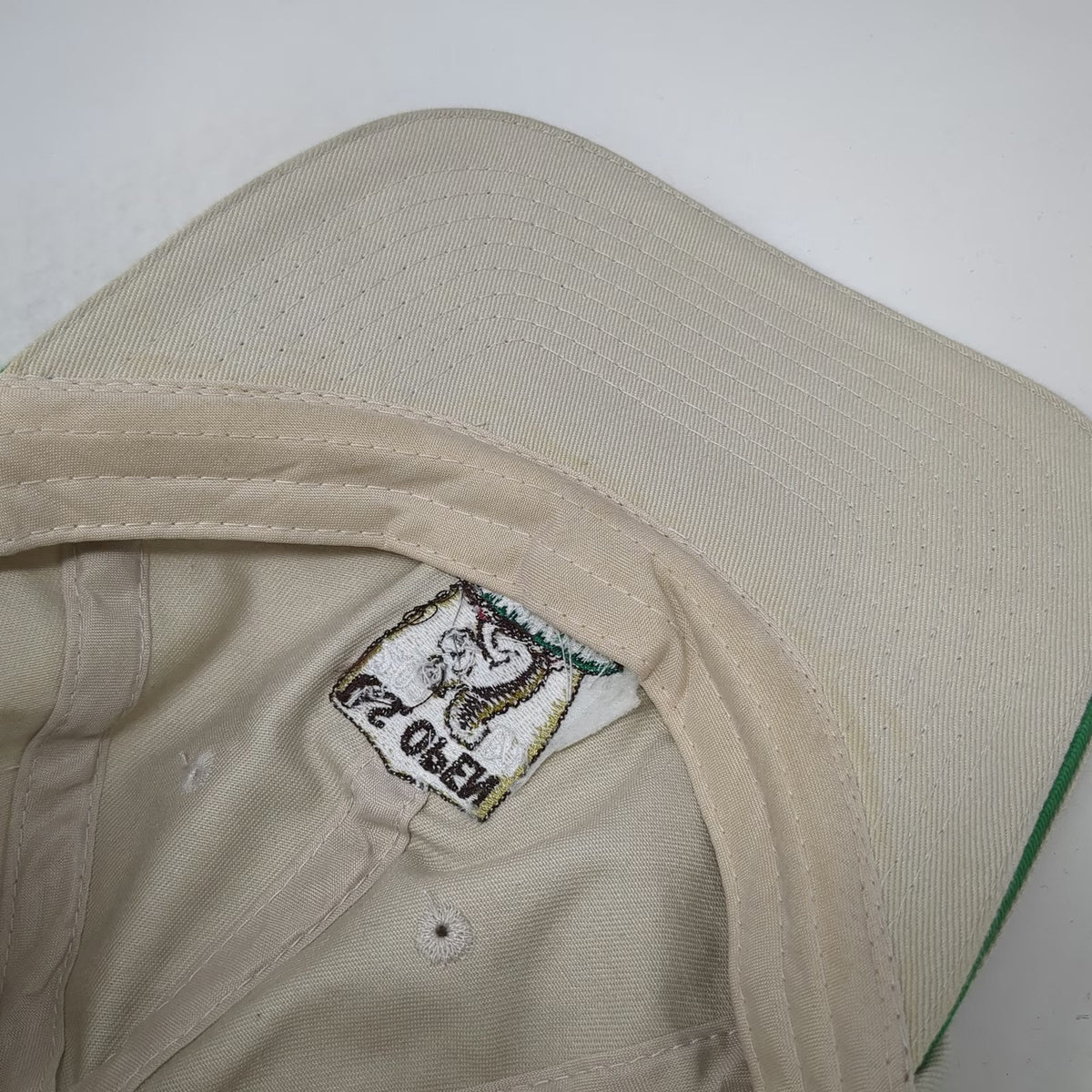 USGA Baseball Cap Beige One Size 2007 US Open Oakmont Member Squirrel Golf Hat