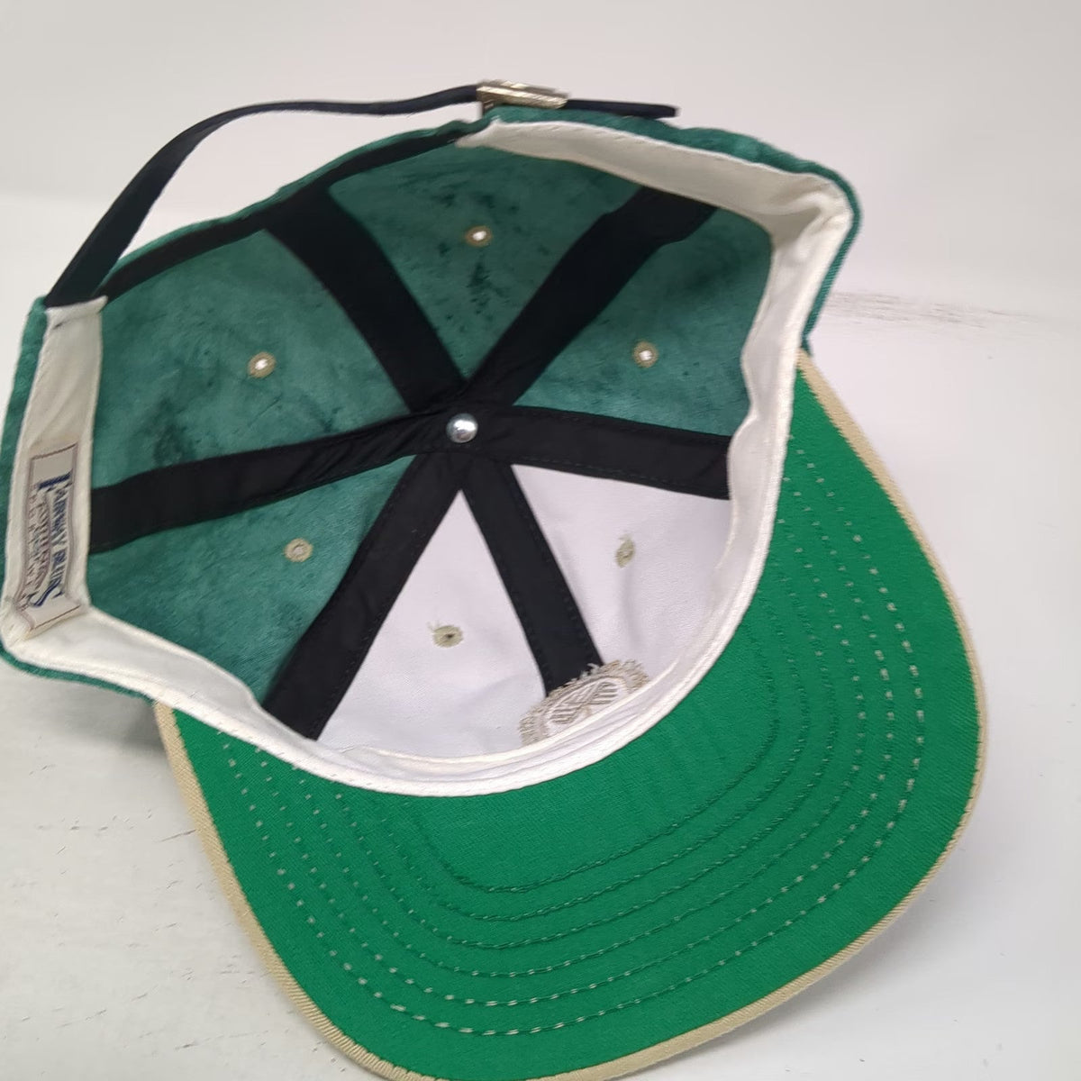Fairway Blues Baseball Cap Green OSFM Furnace Creek Golf Course Death Valley Hat