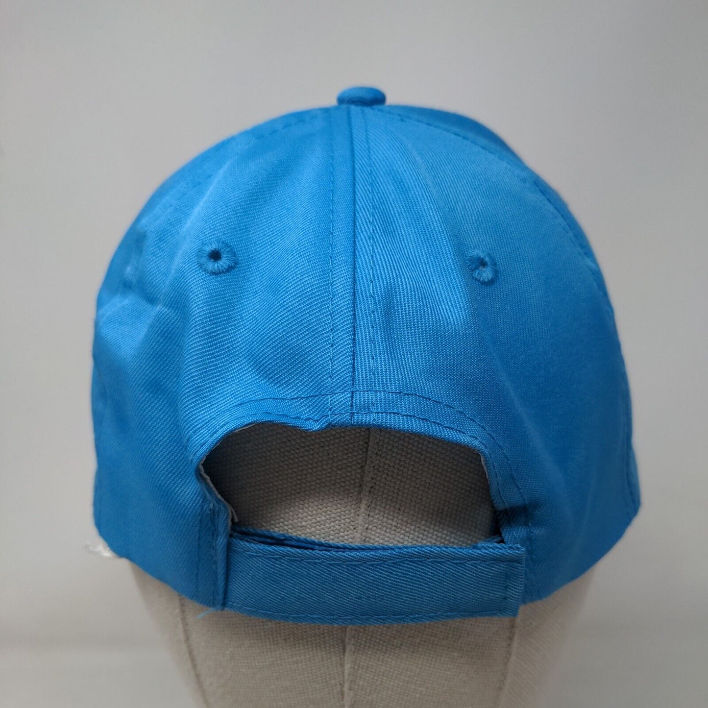 Wawa Strapback Hat Blue OSFM Adjustable Embroidered Vented Holes Polyester