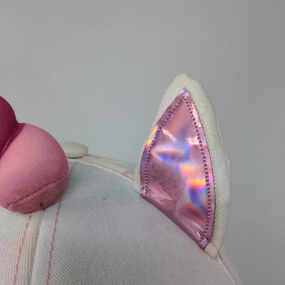 Inside Out Rainbow Unicorn Horn W/ Ears Adult Slideback Hat Multi OS Disney Park