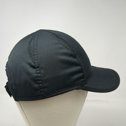 Nike Baseball Cap Black One Size Dri-Fit Featherlight Swoosh Strapback Hat