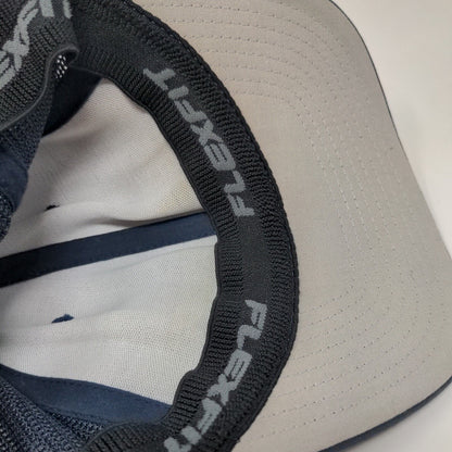 Florida Solutions Care Public Adjusting Firm Fitted Trucker Hat Blue OS Mesh
