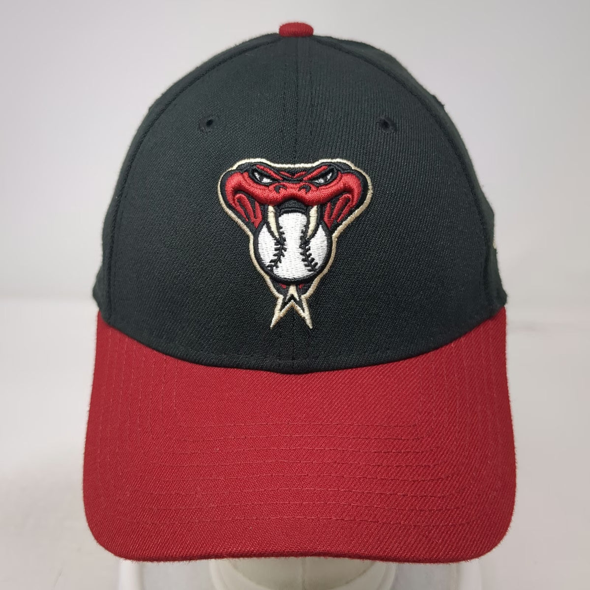 Arizona Diamondbacks MLB New Era Baseball Cap Black Red Size L 39THIRTY Hat