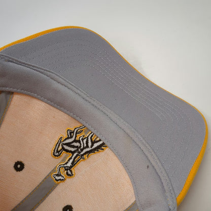Wyoming Cowboys NCAA Captivating Headgear Cap Yellow One Size Hat Bucking Bronco